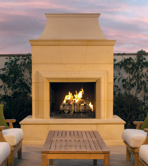 Cordova Outdoor Fireplace Hawaii Fireplaces